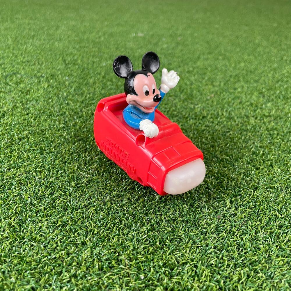 Vintage 1994 McDonald's Happy Meal Mickey Mouse Space Mountain Mini Viewer Toy